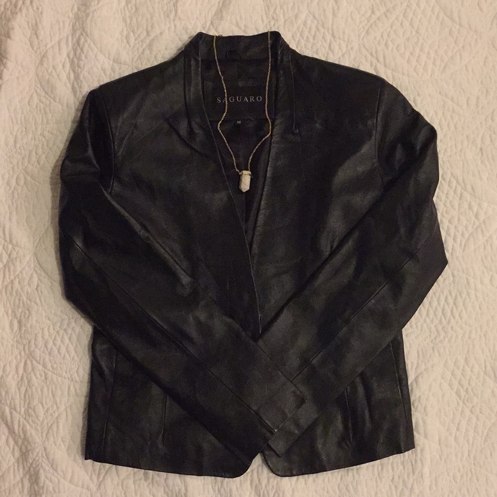 Leather Woman’s fit Jacket
